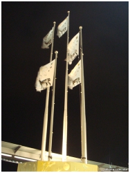 尖沙咀, 五支旗杆