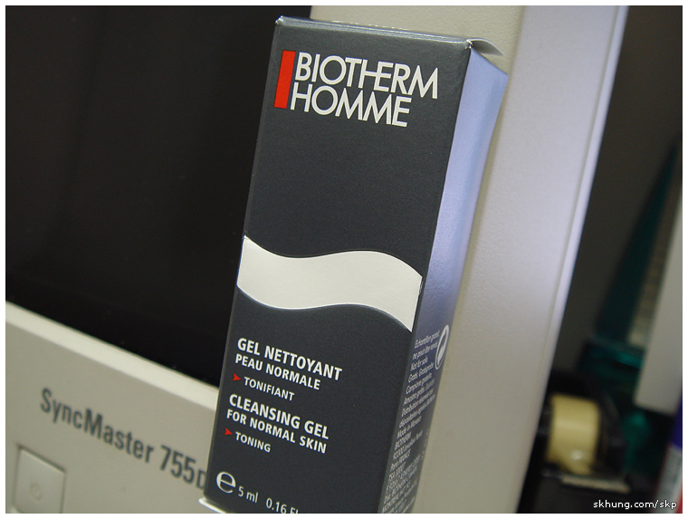 Biotherm Homme, 洗面啫哩