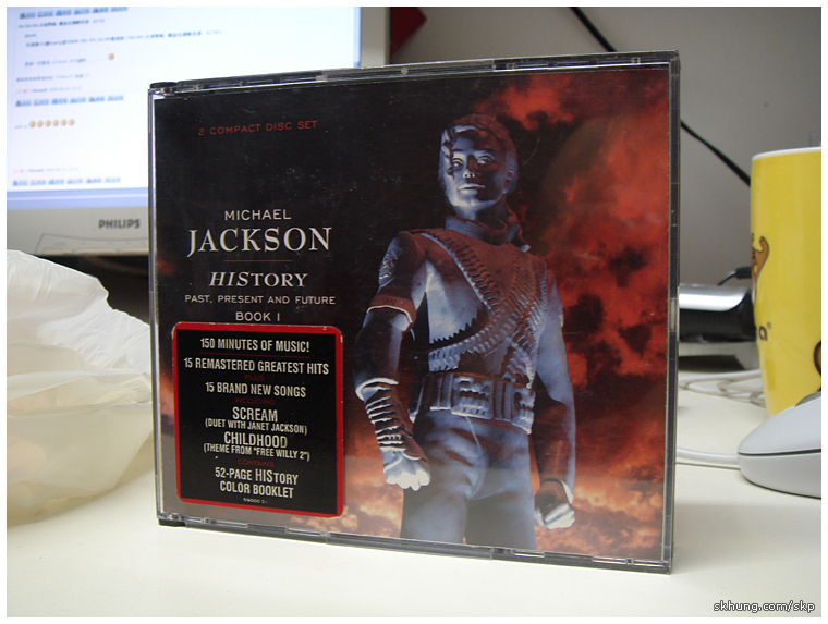Michael Jackson, CD, History
