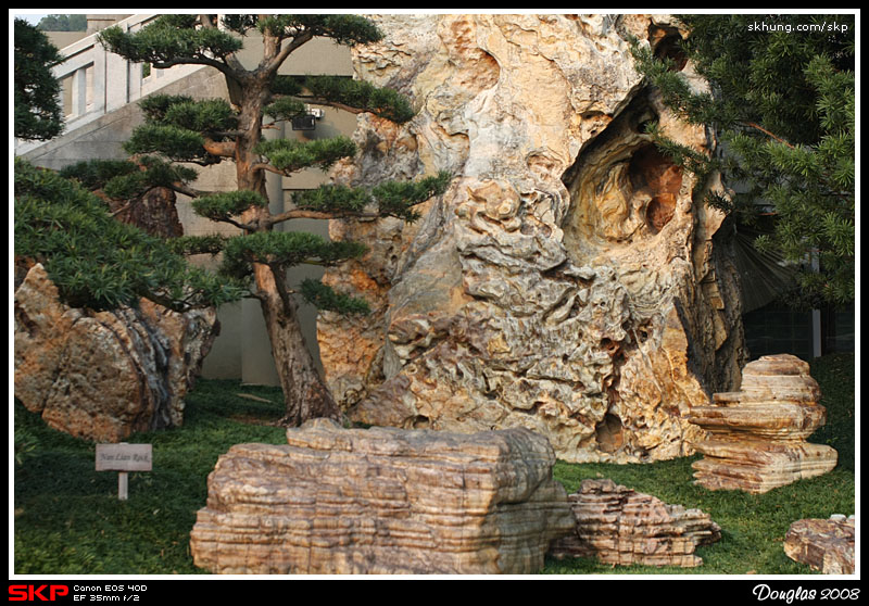 志蓮靜院, 南蓮園池, 石